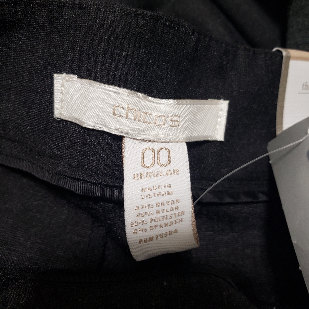Chico's Sz 00 Reg NWT Ultimate Fit Ponte P… - Picture 10 of 14